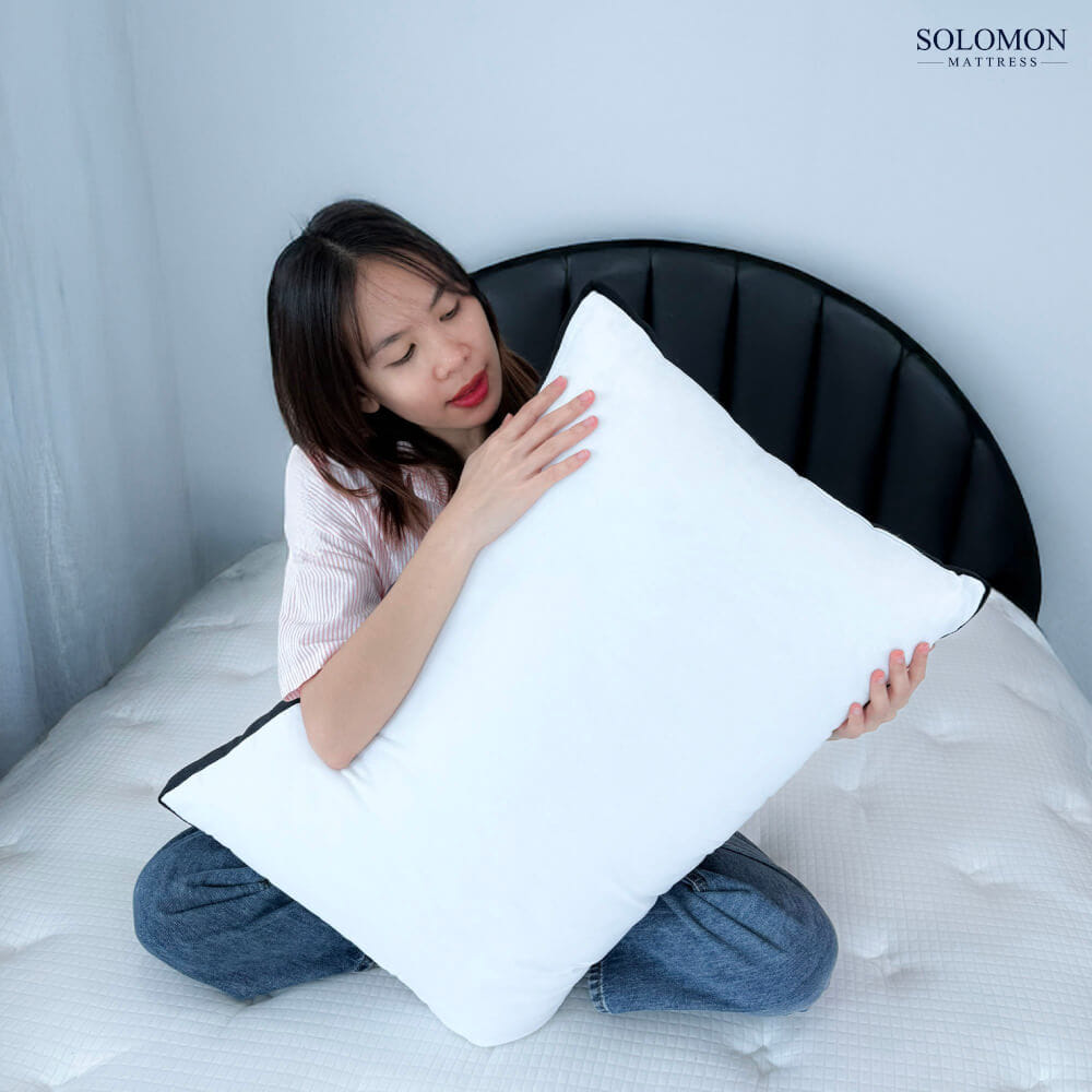 หมอนหนุนสุขภาพ SIZE S SOLOMON ใย 1,200 คุณภาพพรีเมียม รุ่น SILENT_6